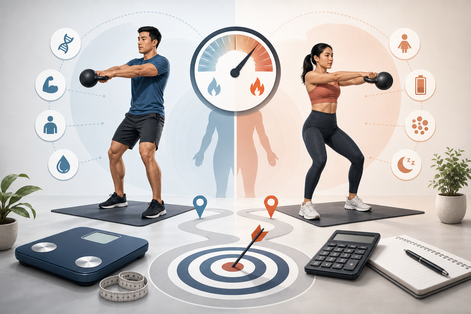 Why Two People Burn Different Calories Doing the Same Exercise