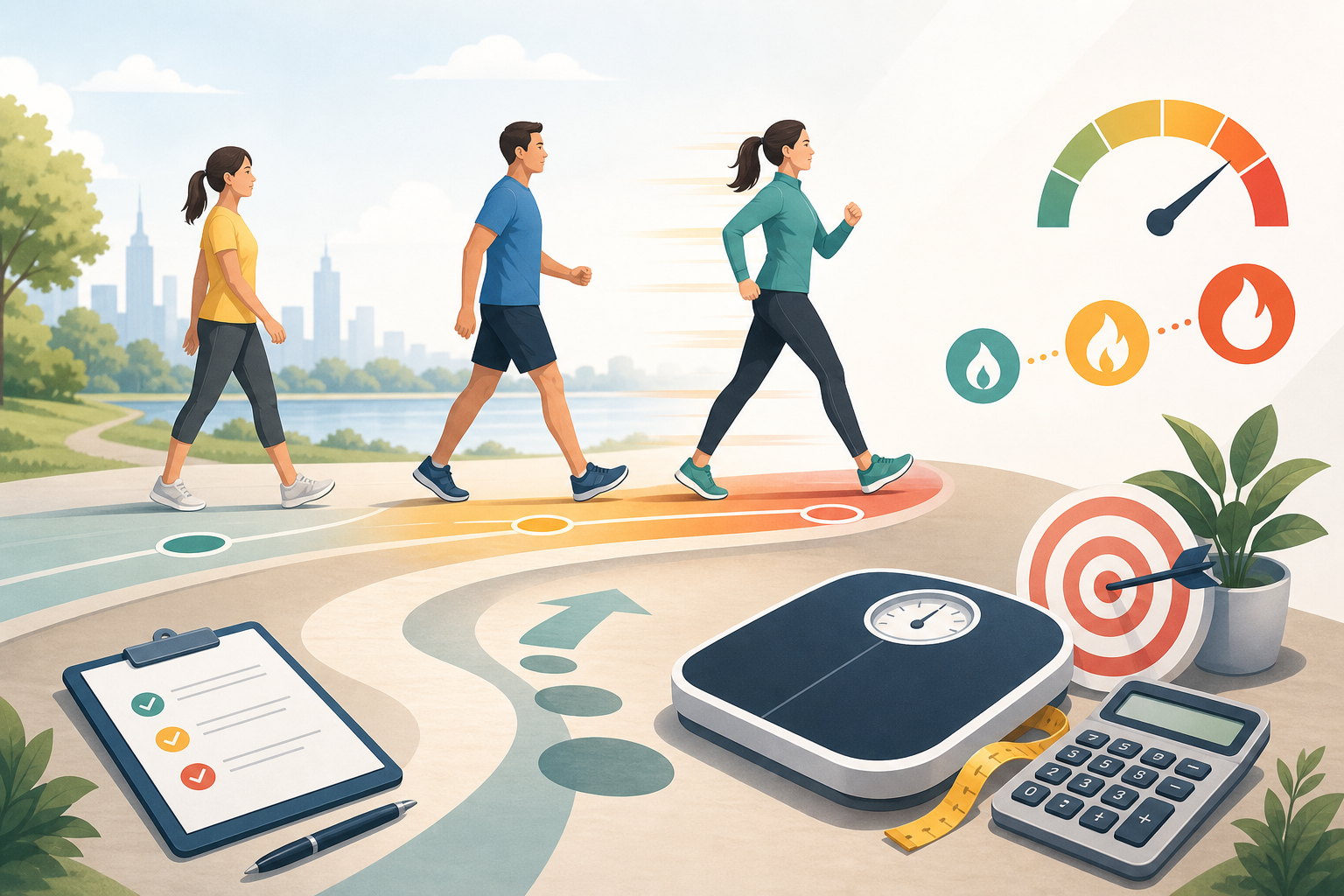 Walking Speed Calories Burned guide - Walking Calories Calculator