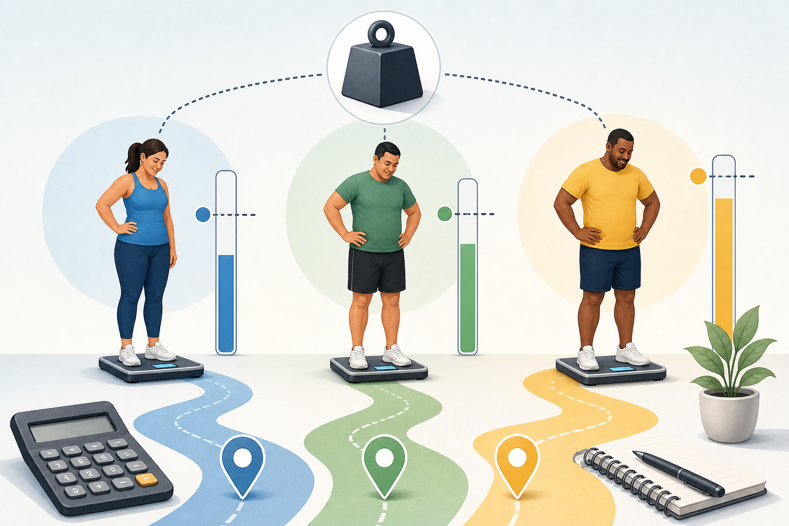 Why the Same Weight Loss Means Different Percentages for Different People