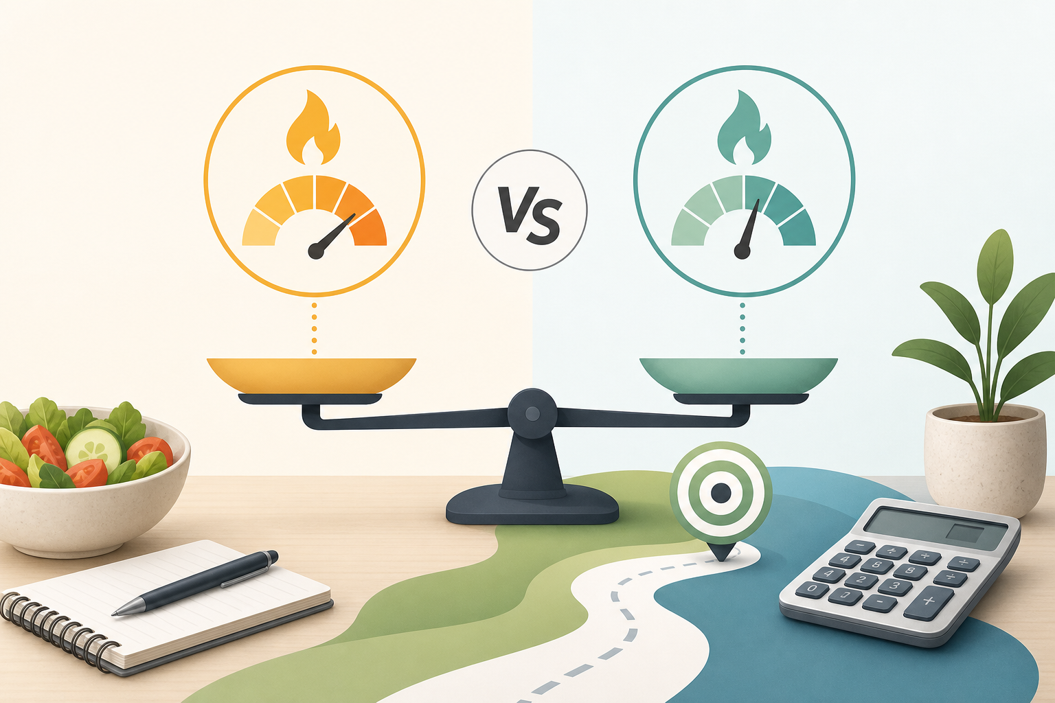 Current Maintenance Calories vs Goal-Weight Maintenance Calories