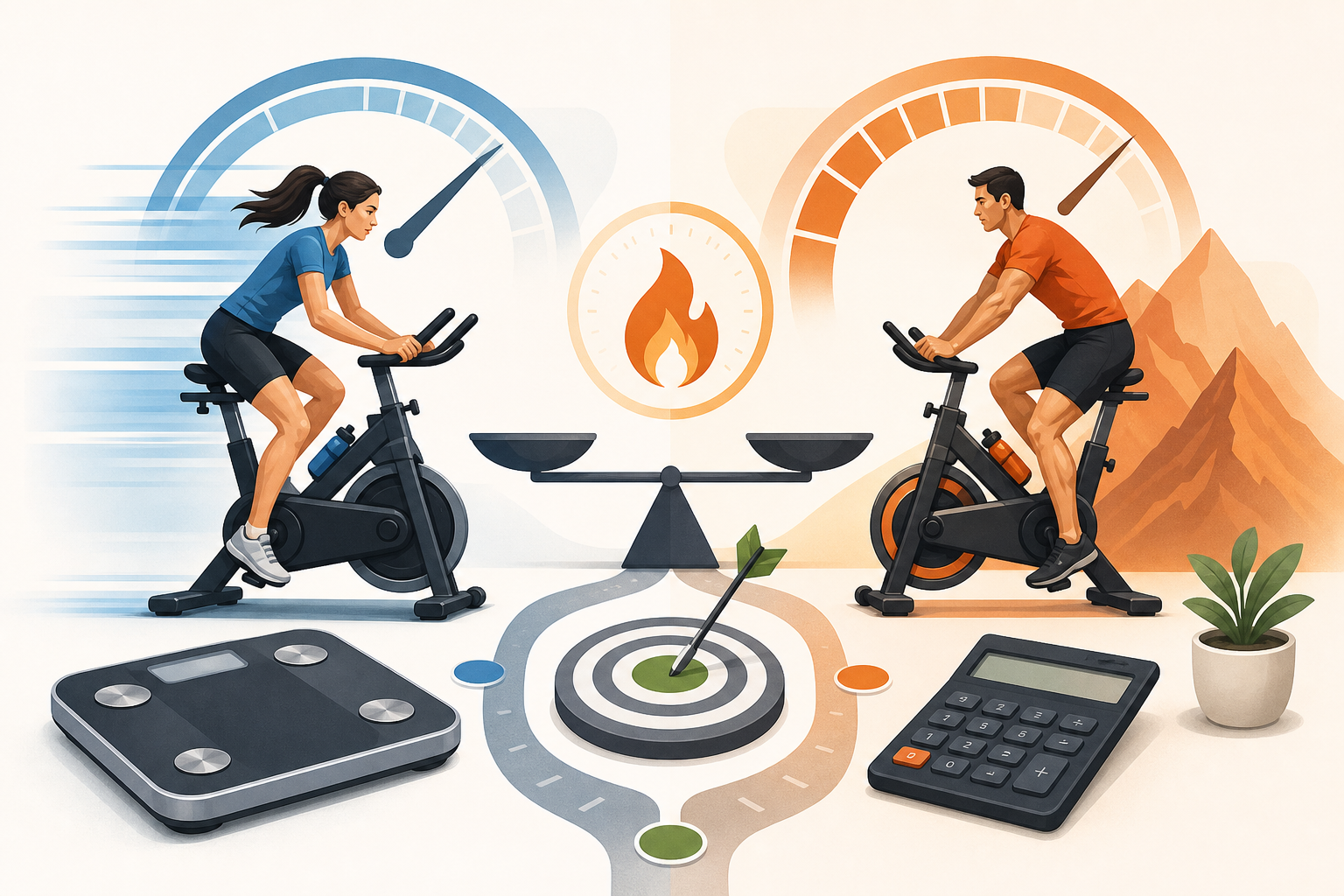 Cycling Speed vs Resistance: What Affects Calories Burned More?