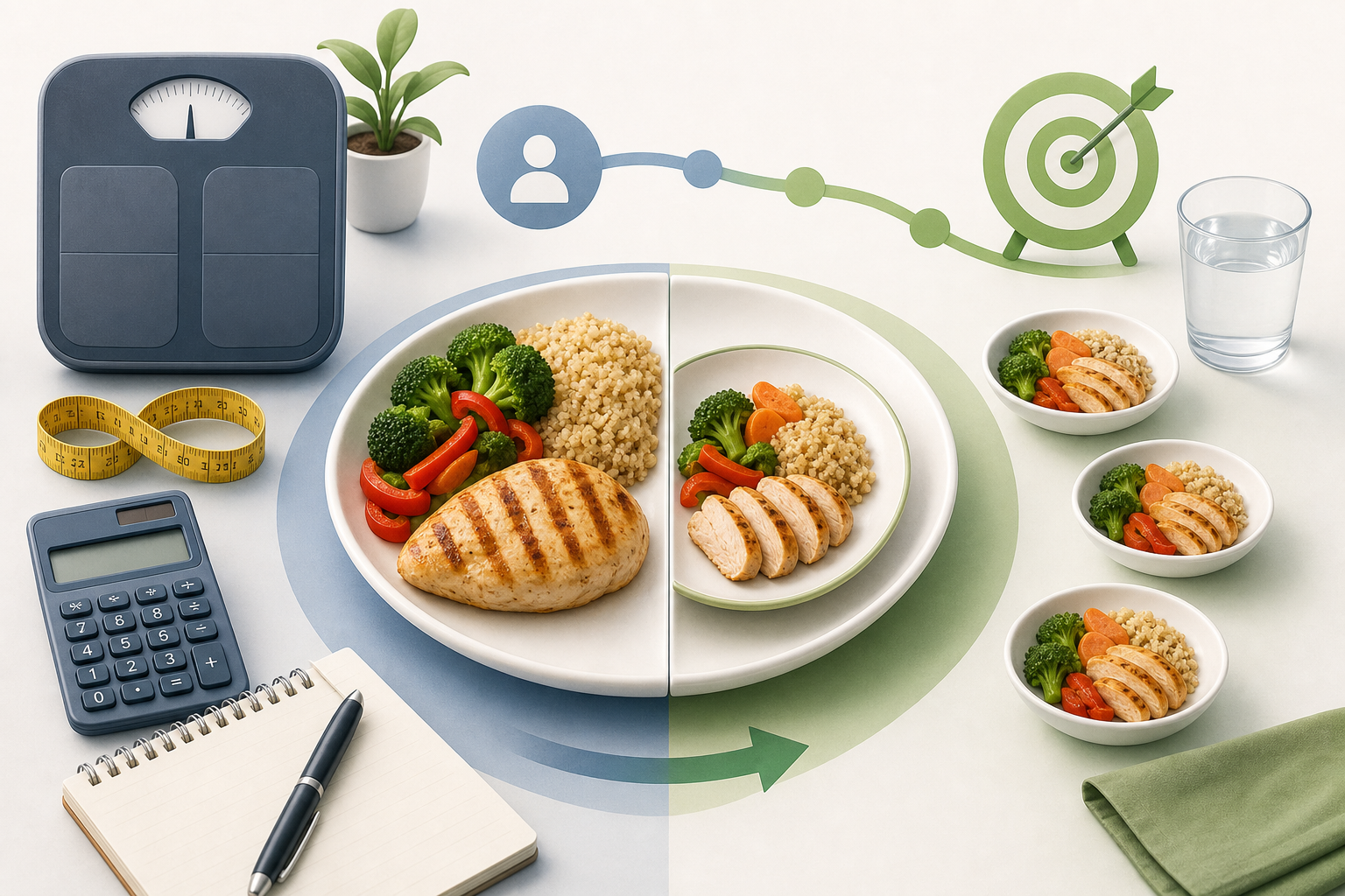 How a Calorie Deficit Changes Your Calories per Meal