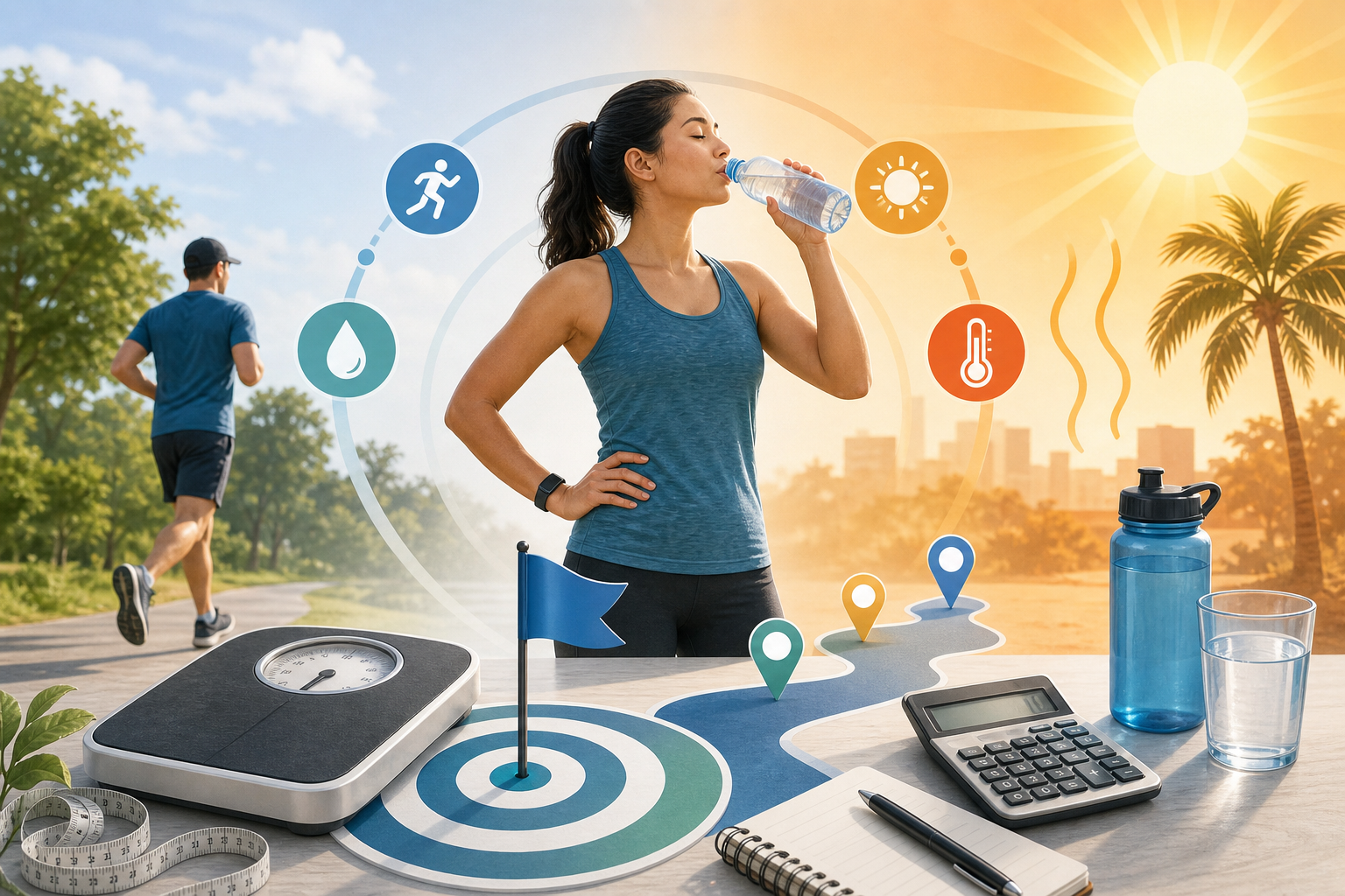 How Exercise and Hot Weather Can Change Water Needs