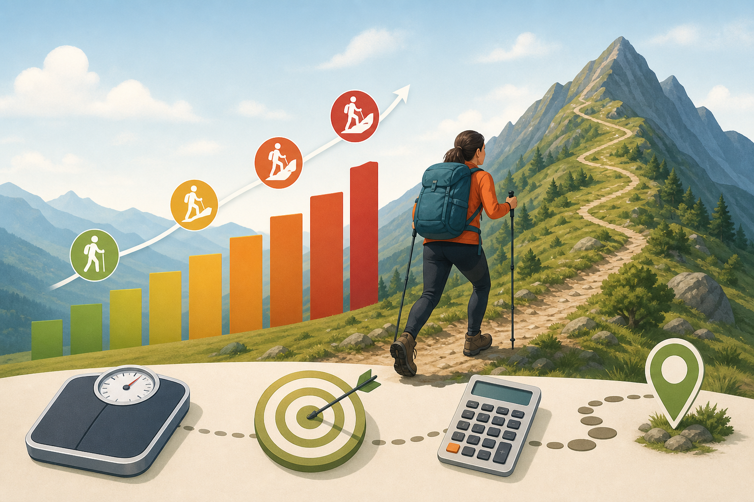 How Hills and Elevation Change Hiking Calorie Burn