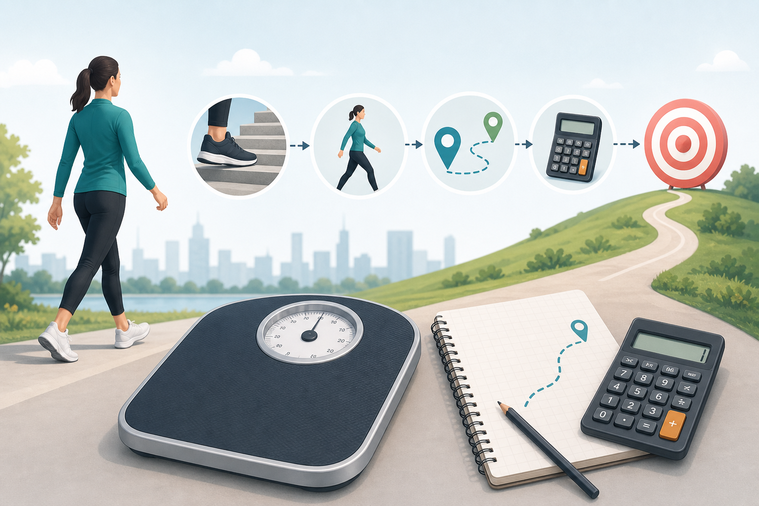 How to Calculate Walking Distance From Steps