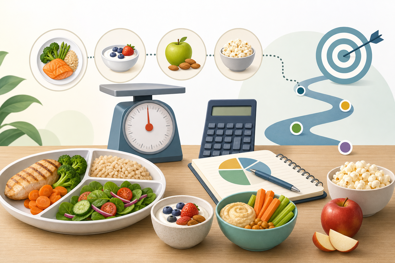 How to Include Snacks in a Calories-per-Meal Plan