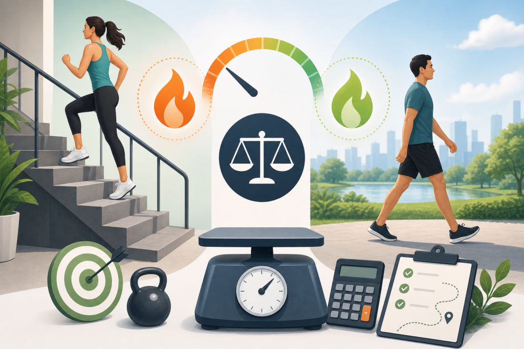 Stair Climbing Vs Walking Which Uses More Energy guide - Stair Climbing Calories Calculator