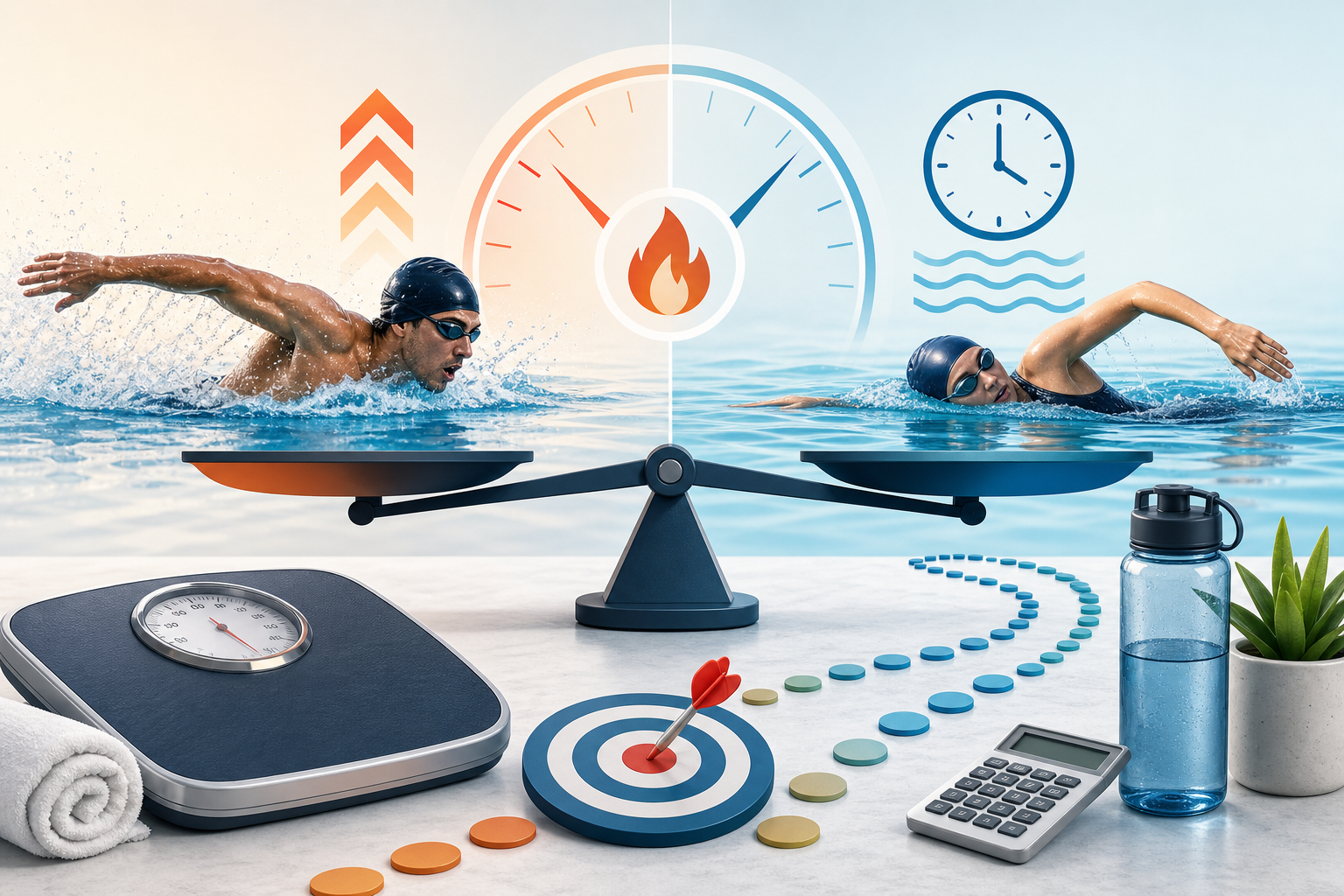 Swimming Intensity vs Duration: What Drives Calorie Burn?