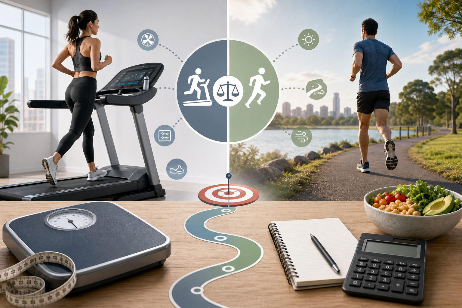 Treadmill vs Outdoor Running Calories: Why Estimates Can Differ