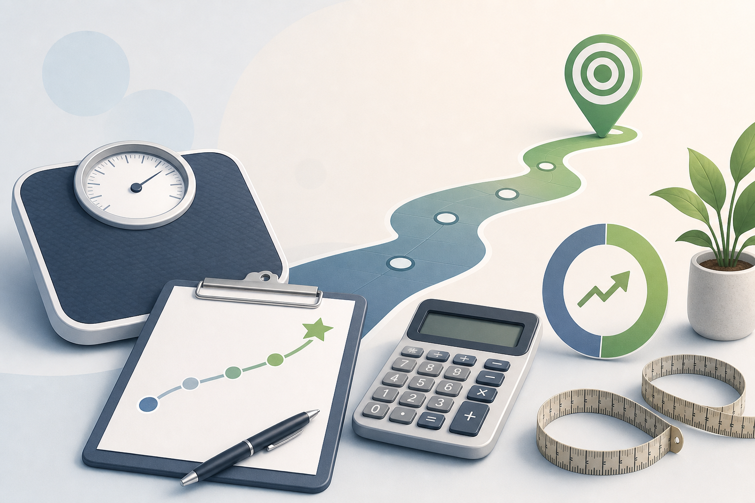 How to Calculate Your Weight Goal Progress Percentage