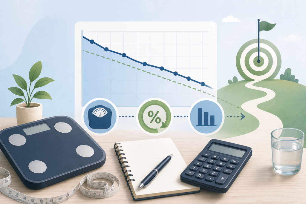How To Use Weight Change Percentage Alongside A Weight Trend guide - Weight Change Percentage Calculator