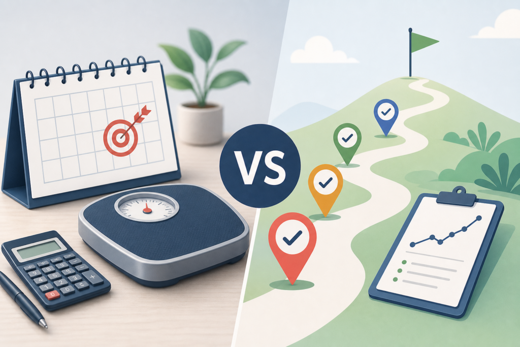 Target Date Vs Weight Loss Timeline Whats The Difference guide - Target Date Calculator